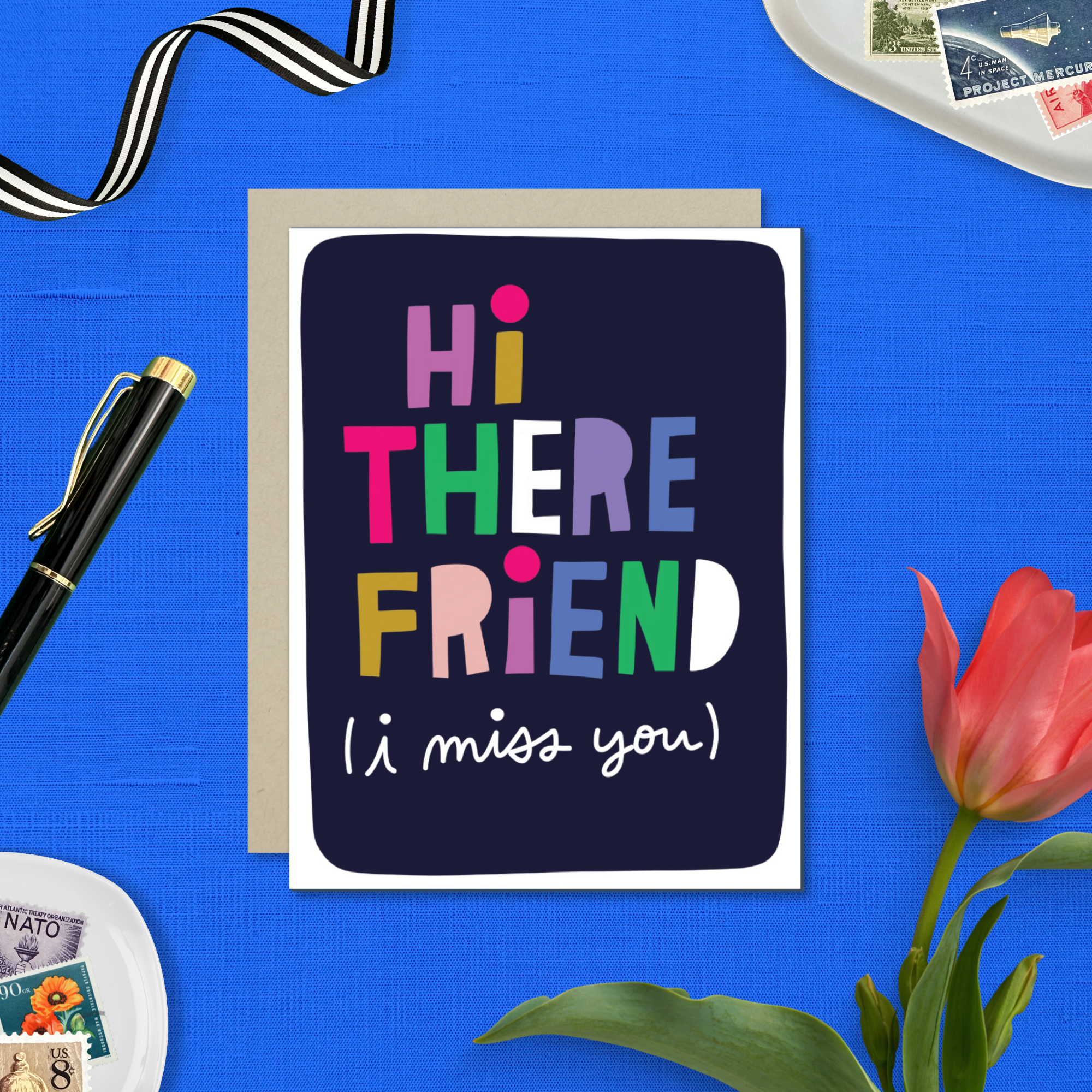 Barone and Co. - Wholesale Friendship Card - Hi There Friend Card2