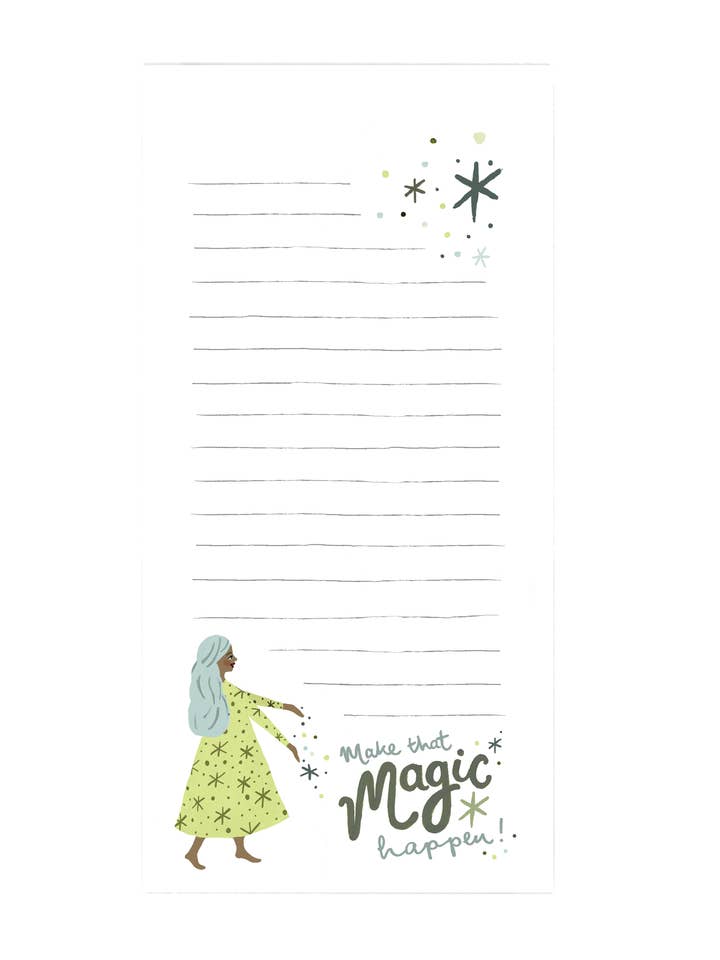 Magic Witch Notepad for wholesale by Jade Fisher