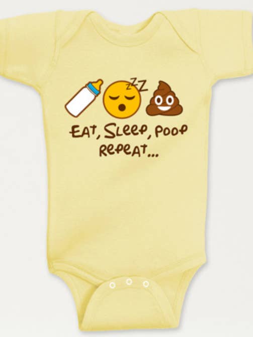 Eat Sleep Poop Repeat for wholesale by Crossroads Designs