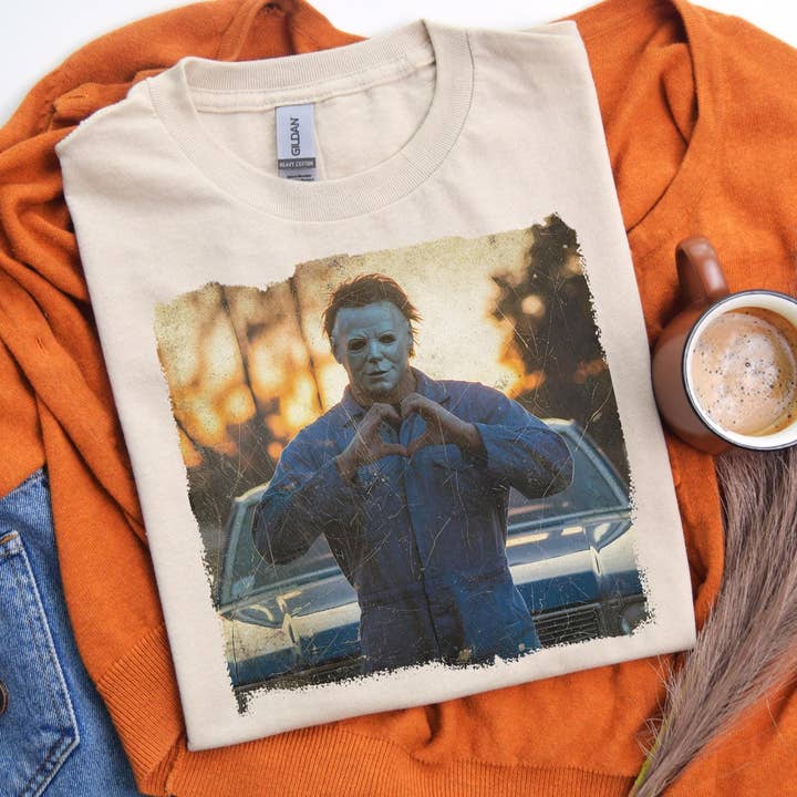 DLT Ecommerce - Wholesale T-Shirt (Graphic) - Women's - Michael Myers T-Shirt, Halloween Horror Lovers Sweatshirt2
