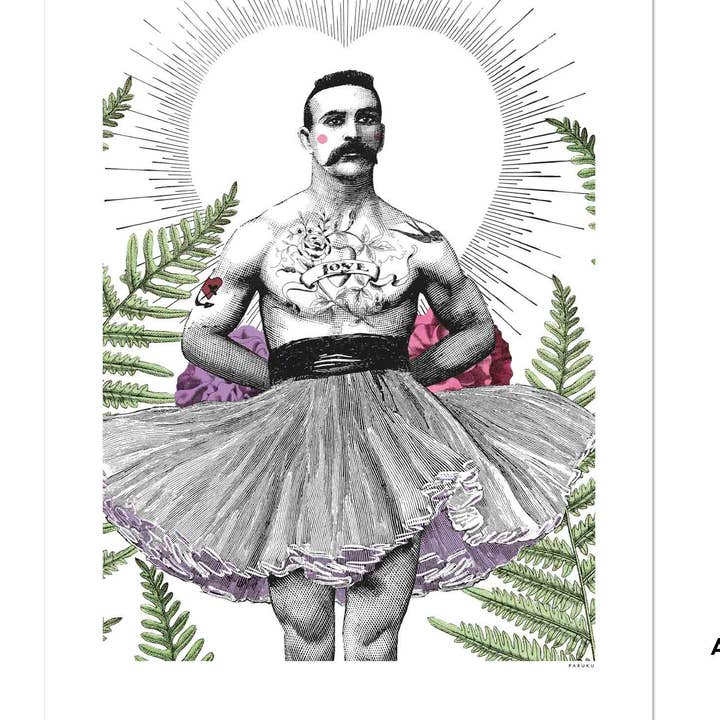 Poster | Mr Tutu | A4 for wholesale by Pabuku