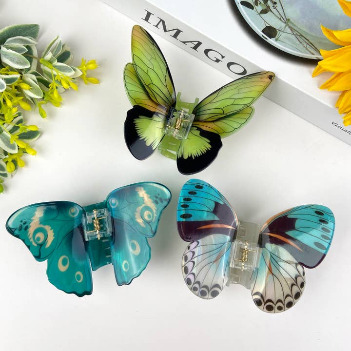 TheDivaSoap – wholesale Hair clip – Women’s – colorful butterfly hair clips elegant beautiful hair clip