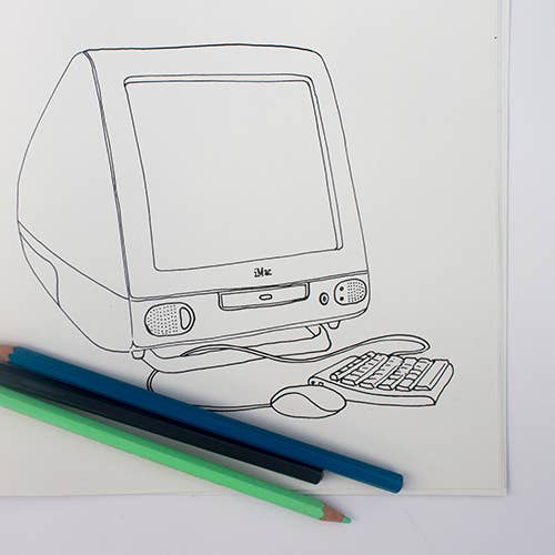 I Love Mel - Wholesale Coloring & Activity Book - Adult - Colour Me Good 80s and 90s Adult Coloring Book Bundle5