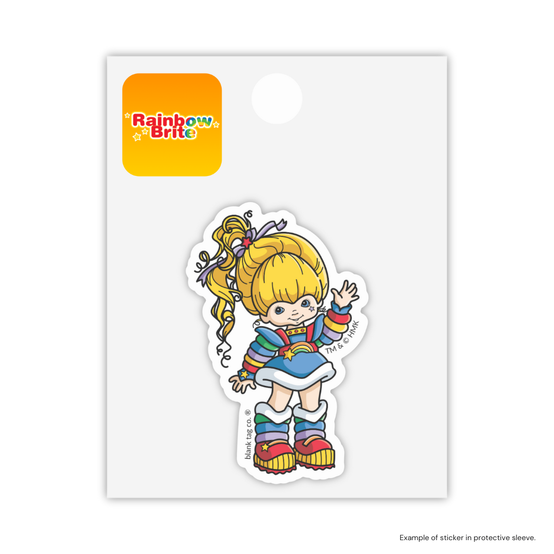 Blank Tag Co. - Waterproof Stickers - Wholesale Sticker - Rainbow Brite® Waterproof Sticker - Rainbow Brite1