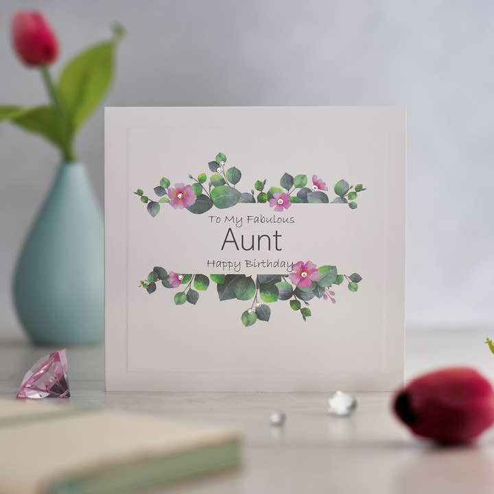 Anniversaire de tante - BLO 007 pour la vente par Mrs Lovesy