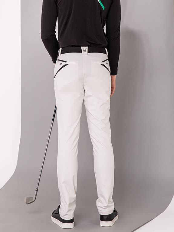 Pantalones de soldadura Crescendo con bolsillo trasero para venta al por mayor de Nevermindall Golf