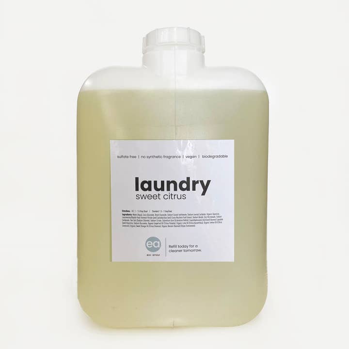 Natural Citrus Laundry Soap Bulk/Refill for wholesale by eco+amour