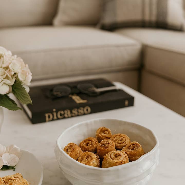 Cuenco de cerámica hecho a mano, decoración del hogar. para venta al por mayor de Design by Pouneh