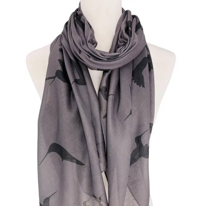 JC Sunny Fashion - Wholesale Scarf - Women's - Hummingbird Scarf