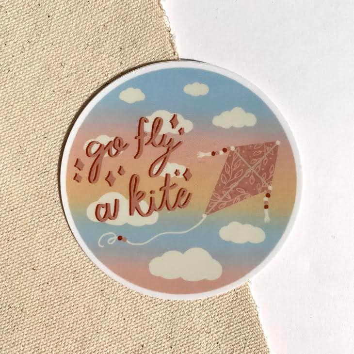 Knots of Art – Großhandel Aufkleber – Go Fly A Kite Aufkleber