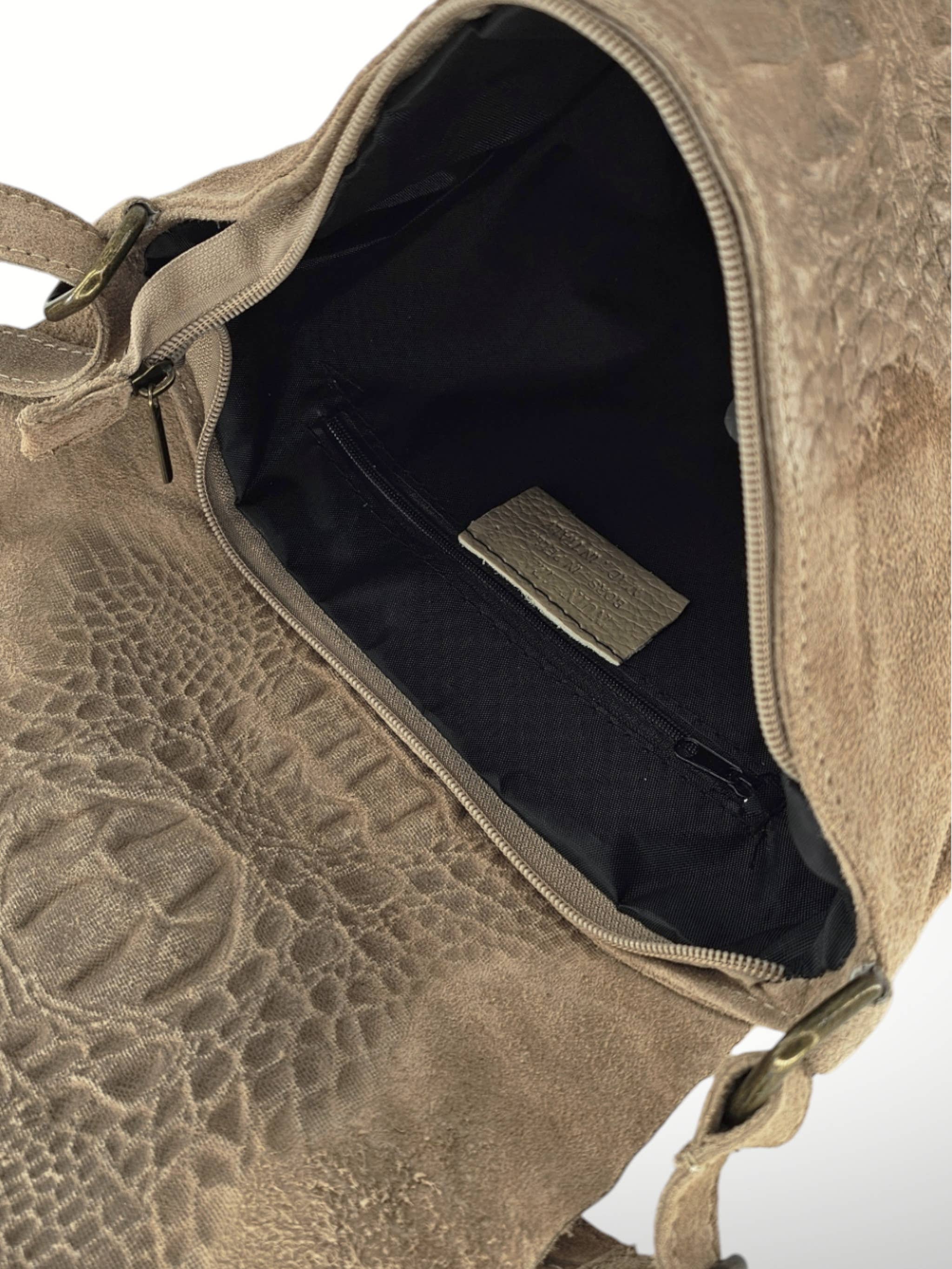 ITALIAN'S LEATHER - Vendita all'ingrosso Borsa a tracolla - Donna - Tracolla in pelle scamosciata Adina 19003328