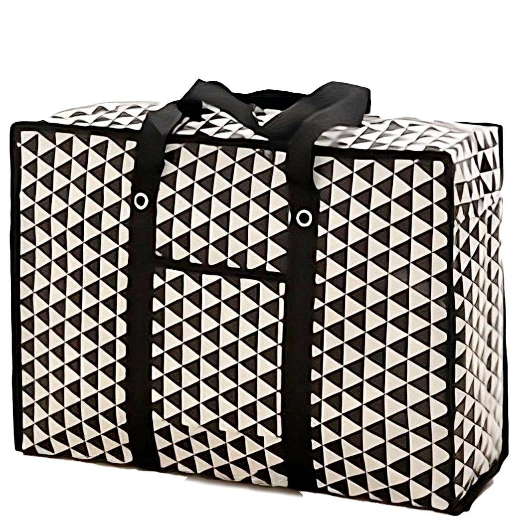 Diacly - Vente Sac à linge - Sac de rangement pour courses et linge Triangle Jumbo Extra Large0