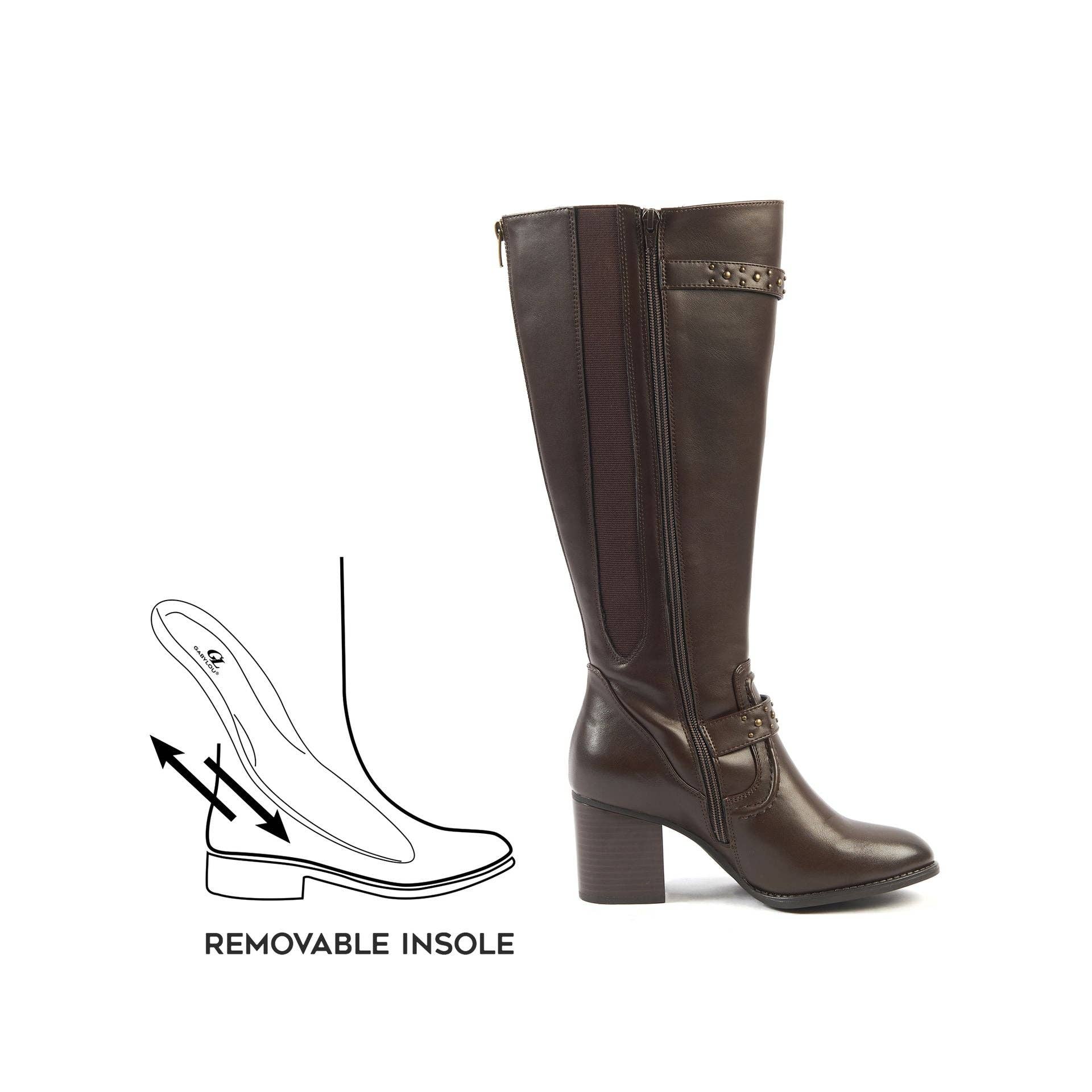 Gabylou - Wholesale Boots - Women's - VARIO XL/2XL boots for wide calves - Model Chrystel2