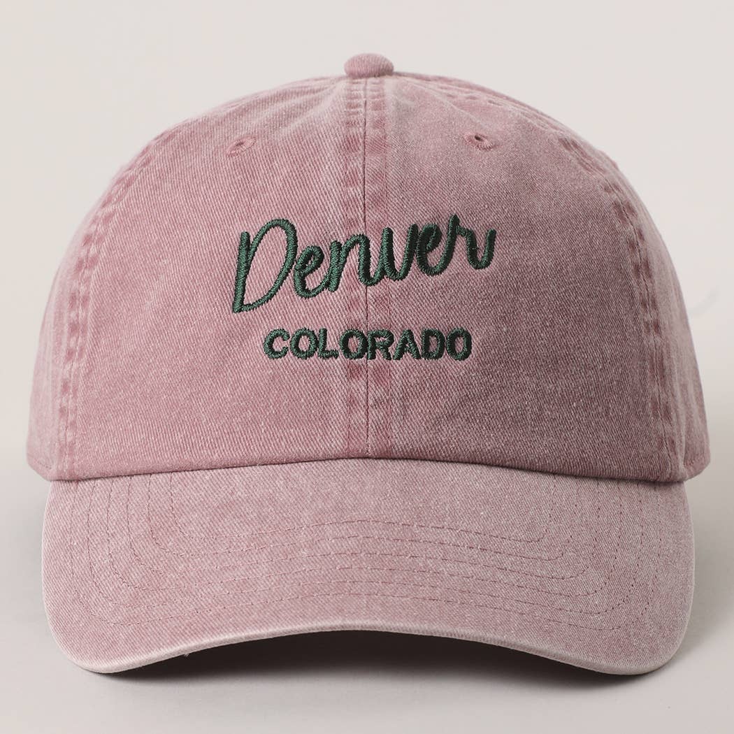 Fashion City – Boné de beisebol - Unissexo por atacado – Chapéu Lavado com Pigmento Personalizado – Bordado de Cidade e Estado15