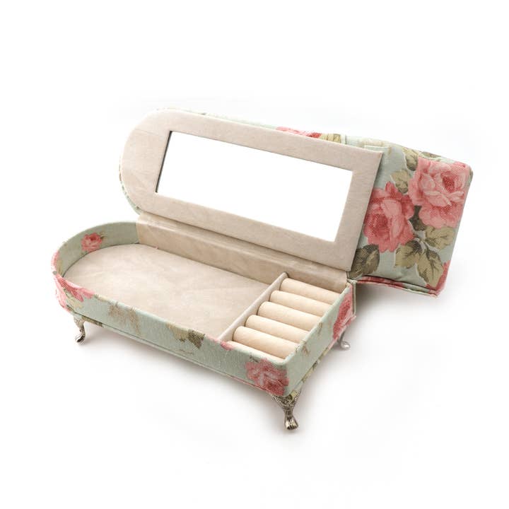 Domoflor s.l - Wholesale Jewelry Box/Organizer - Floral Chaise Longue Shaped Jewelry Box1