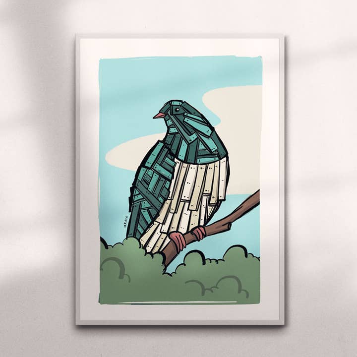 Trä duva för wholesale av Allan Wrath