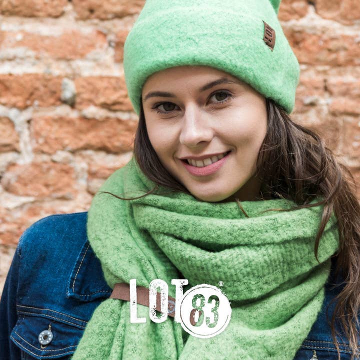 Scarf Fem Grass green for wholesale by LOT83