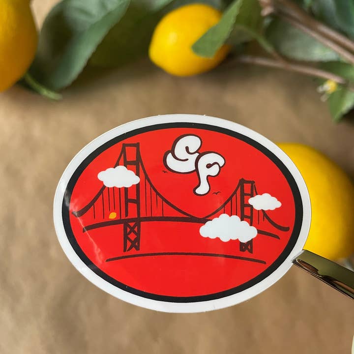 SF Golden Gate | Sticker and other Purchase Wholesale sf mercantile. Free Returns & Net 60 Terms on Faire trending on Faire.
