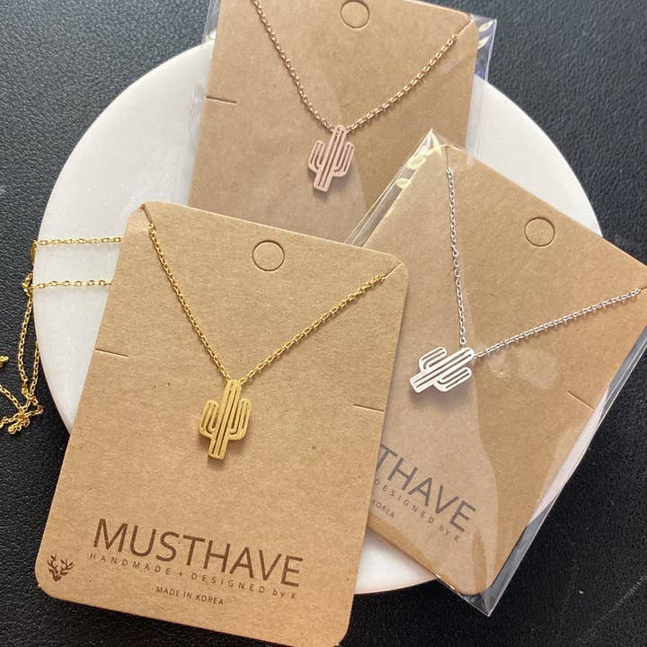 Cactus (Saguaro) Necklace for wholesale by musthavemustget