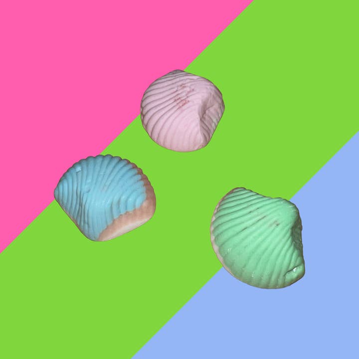 Gaffney's Sweets & Treats Wholesale - Wholesale Gummy - Vidal Jelly Filled Foam Shells Tub 100pcs2