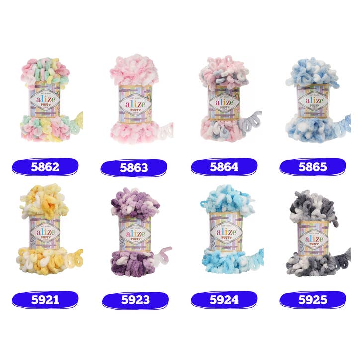 Craftsyarn – wholesale Yarn – Alize Puffy Color, Blanket Yarn, Soft Baby Yarn, Alize Yarn
