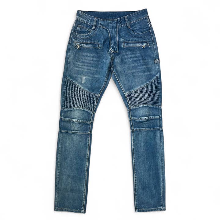 Jean de motard signature pour homme "The Bobber" pour la vente par J.HINTON