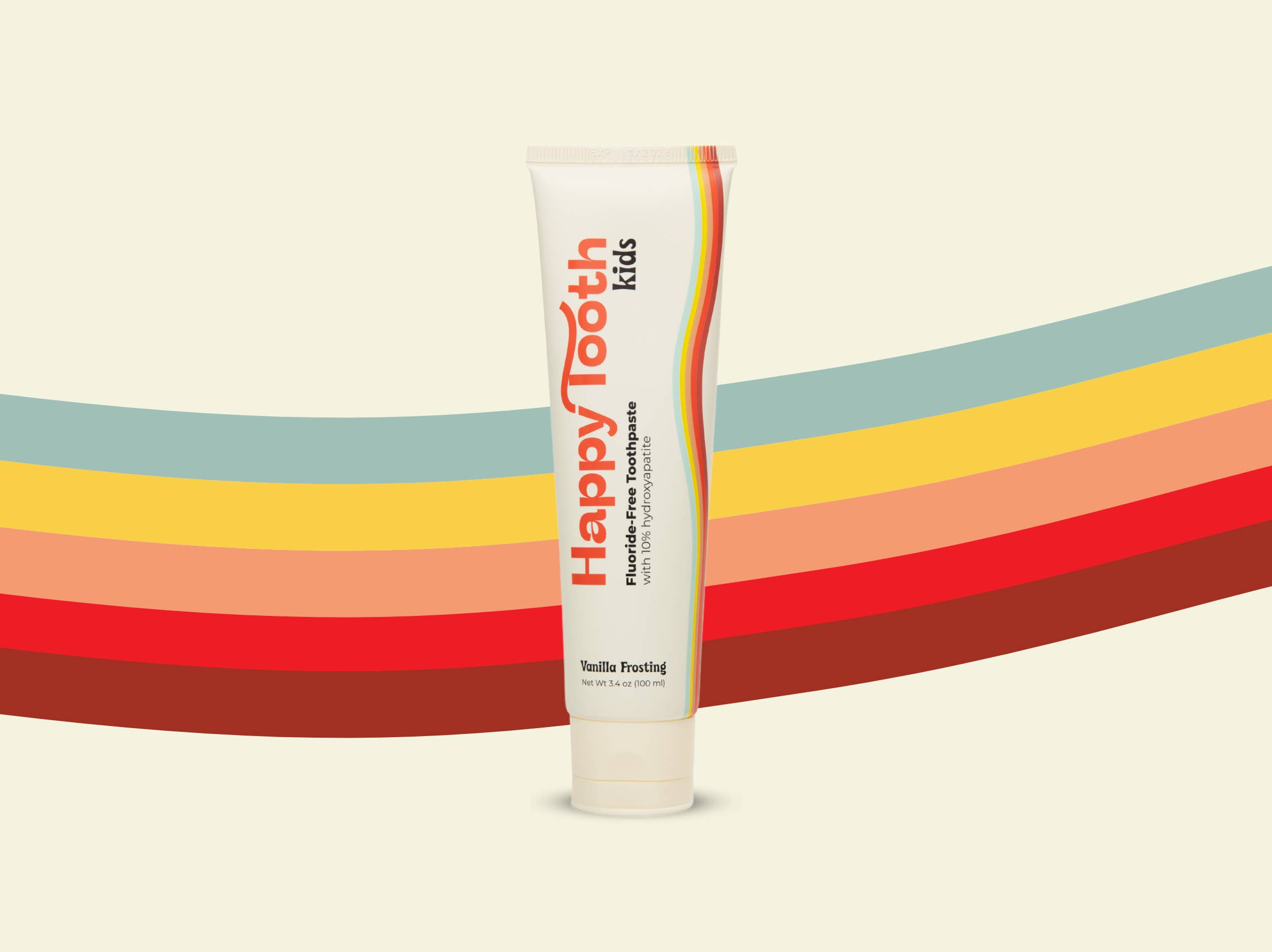 Happy Tooth Products LLC - Wholesale Toothpaste - Natural Hydroxyapatite Toothpaste - Vanilla Frosting