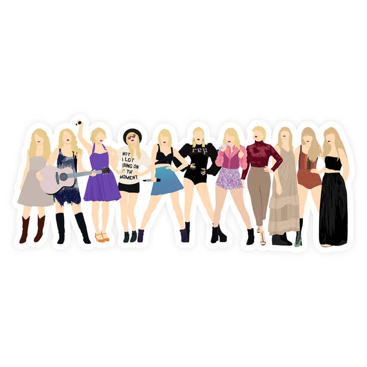 Shop Trimmings – wholesale Sticker – Taylor Swift Eras w/ TTPD Sticker