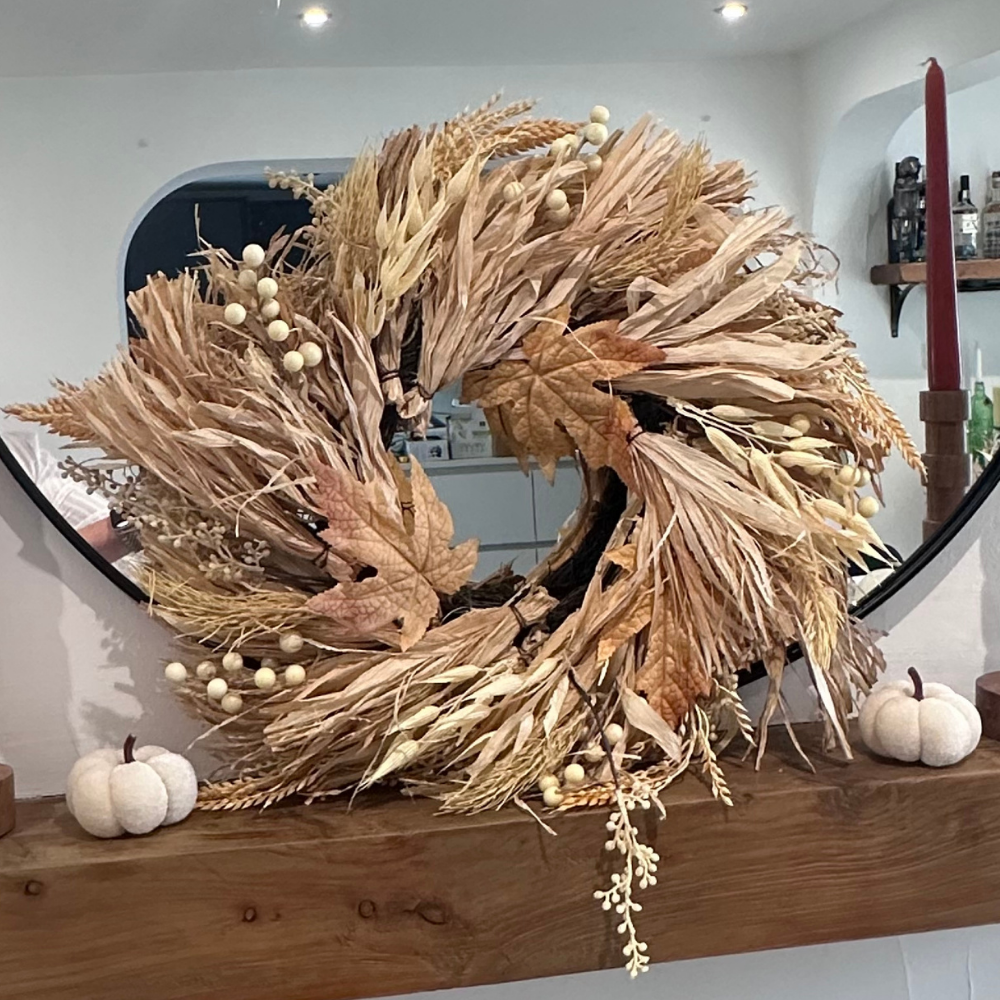 Qube Luxe by Debbie Marks – wholesale Wreath – Autumn Wreath0