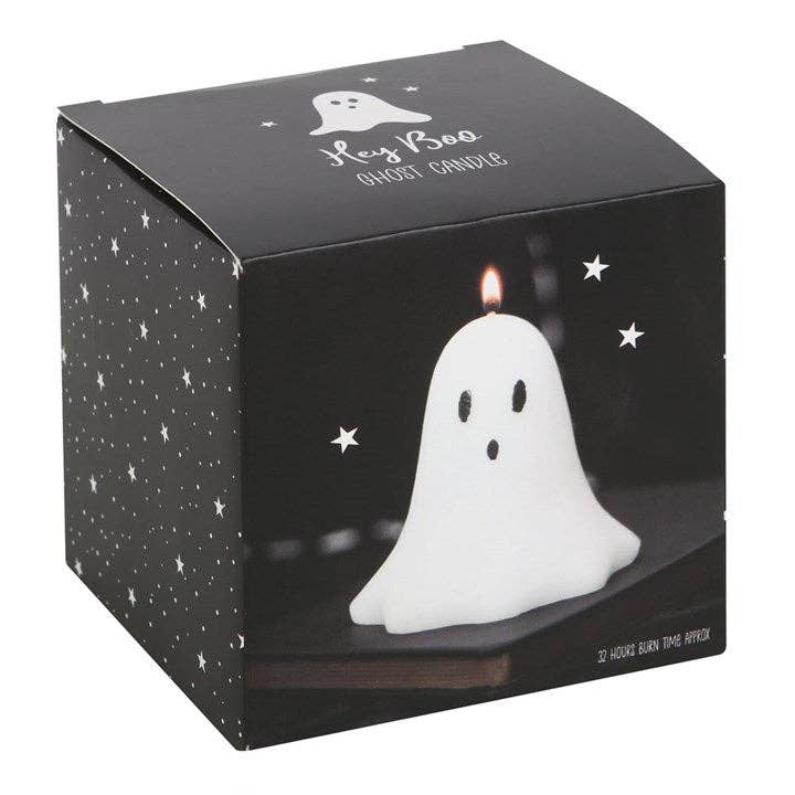 Something Different Wholesale - Wholesale Novelty Candle - 10cm Unscented Halloween Ghost Shaped Candle4