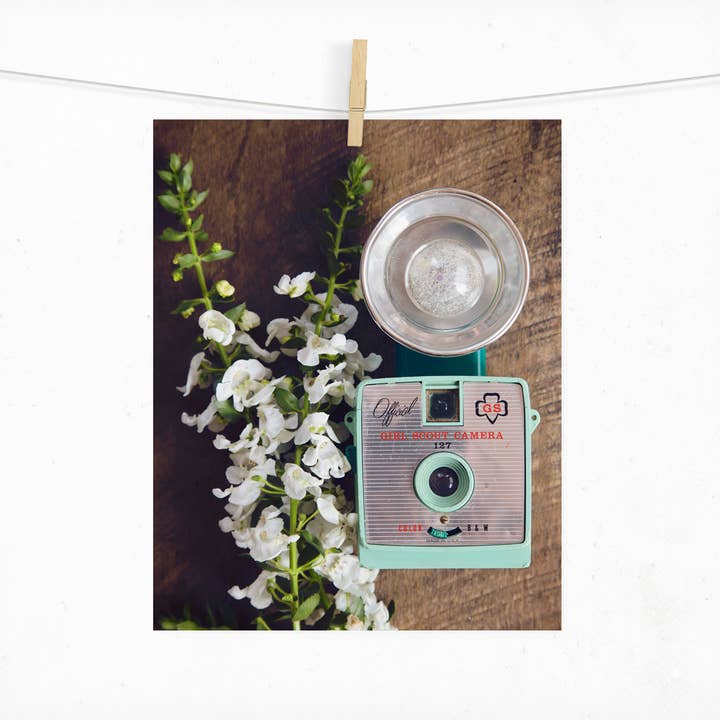 Photographie d'appareil photo vintage Girl Scout | 5 x 7 ou 8 x 10 pour la vente par Jillian Audrey Photography