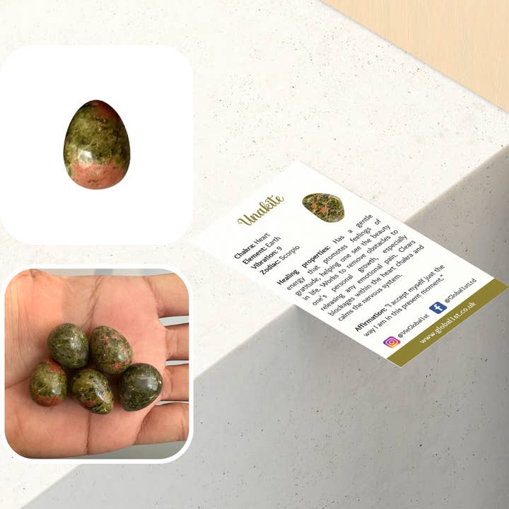 VIE - Wholesale Spiritual stone/crystal - Crystal Egg, 2x1.5cm - part of our Easter collection39