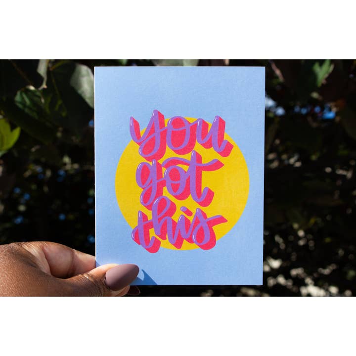 You Got This Carte de vœux pour la vente par Milk & Honey