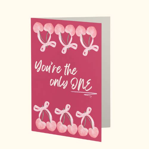 "You're The Only One" Heartfelt Romantic Card for wholesale by Loveworld Paper