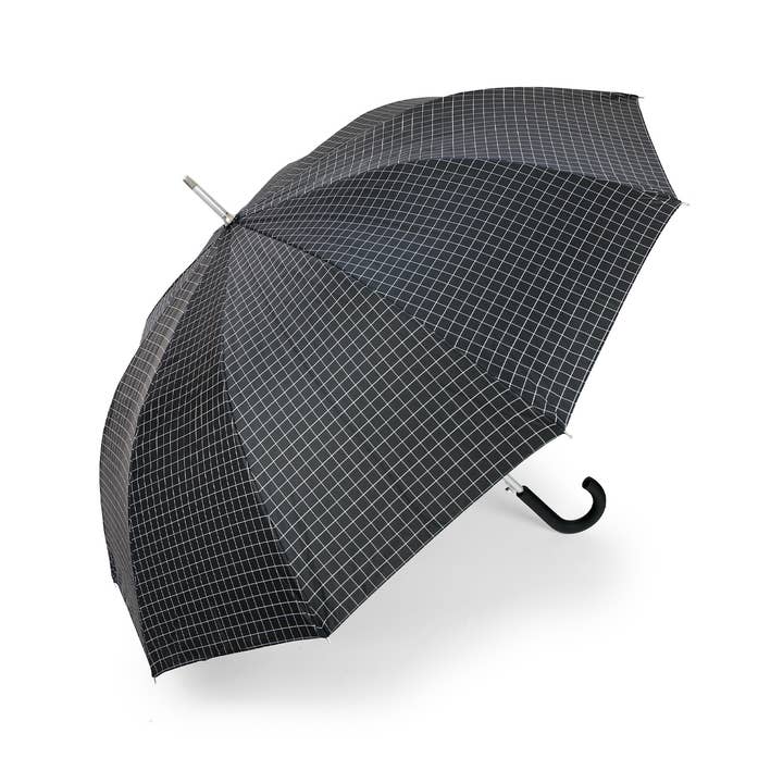 Guarda-chuva Automático Xadrez Tecido em Fio, 3 cores. Ref-737 por atacado de Cuatrogotas