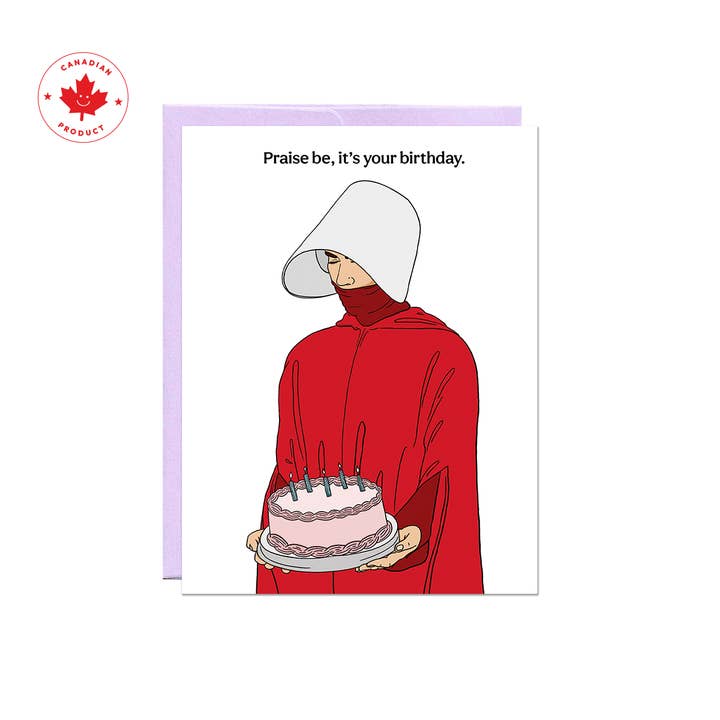 Party Mountain Paper co. - Wholesale Birthday Card - Handmaids Birthday | Last Chance