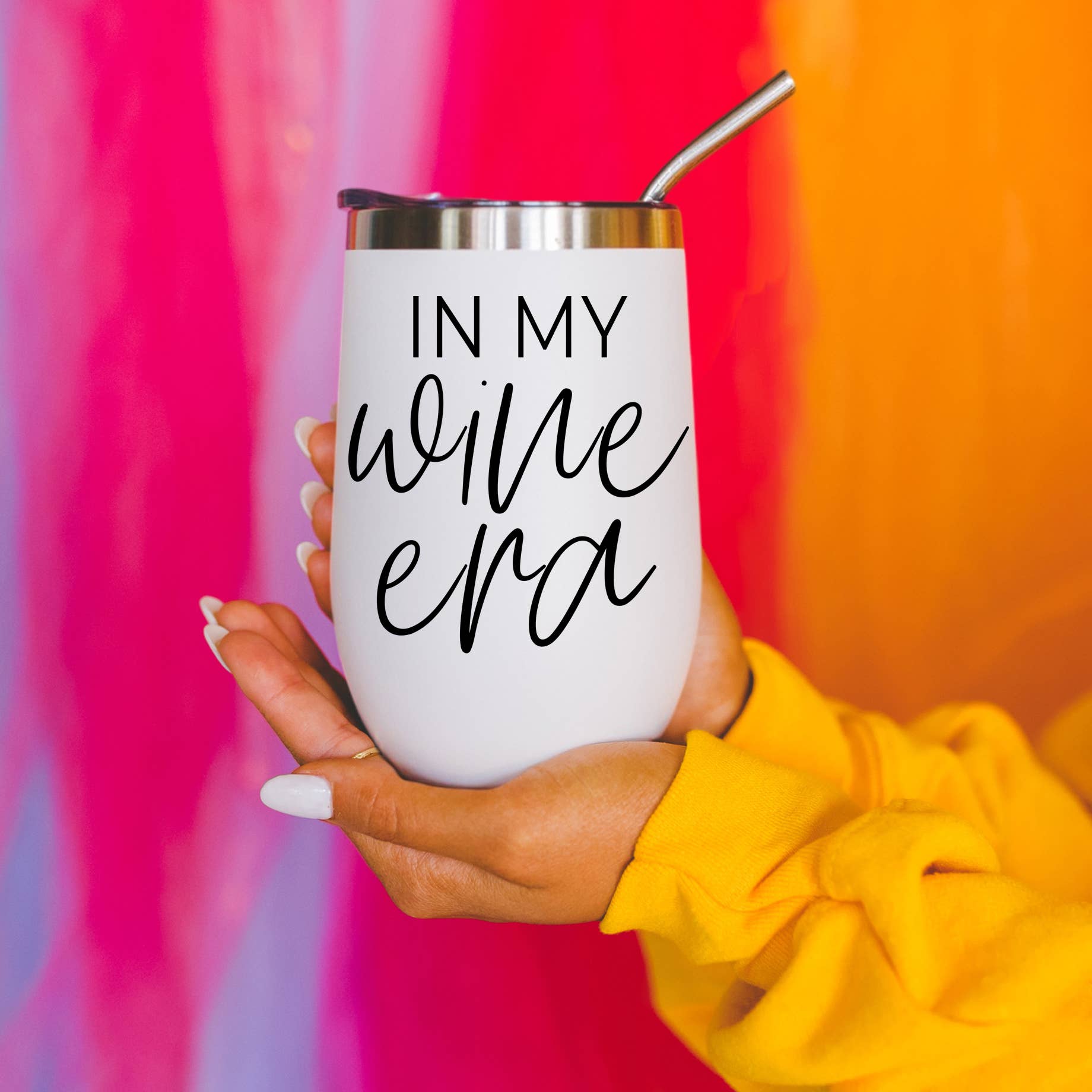 Gia Roma – copos e garrafas térmicas por atacado – Copo de Vinho com Tampa por grosso, Copos de Aço Inox 12oz9