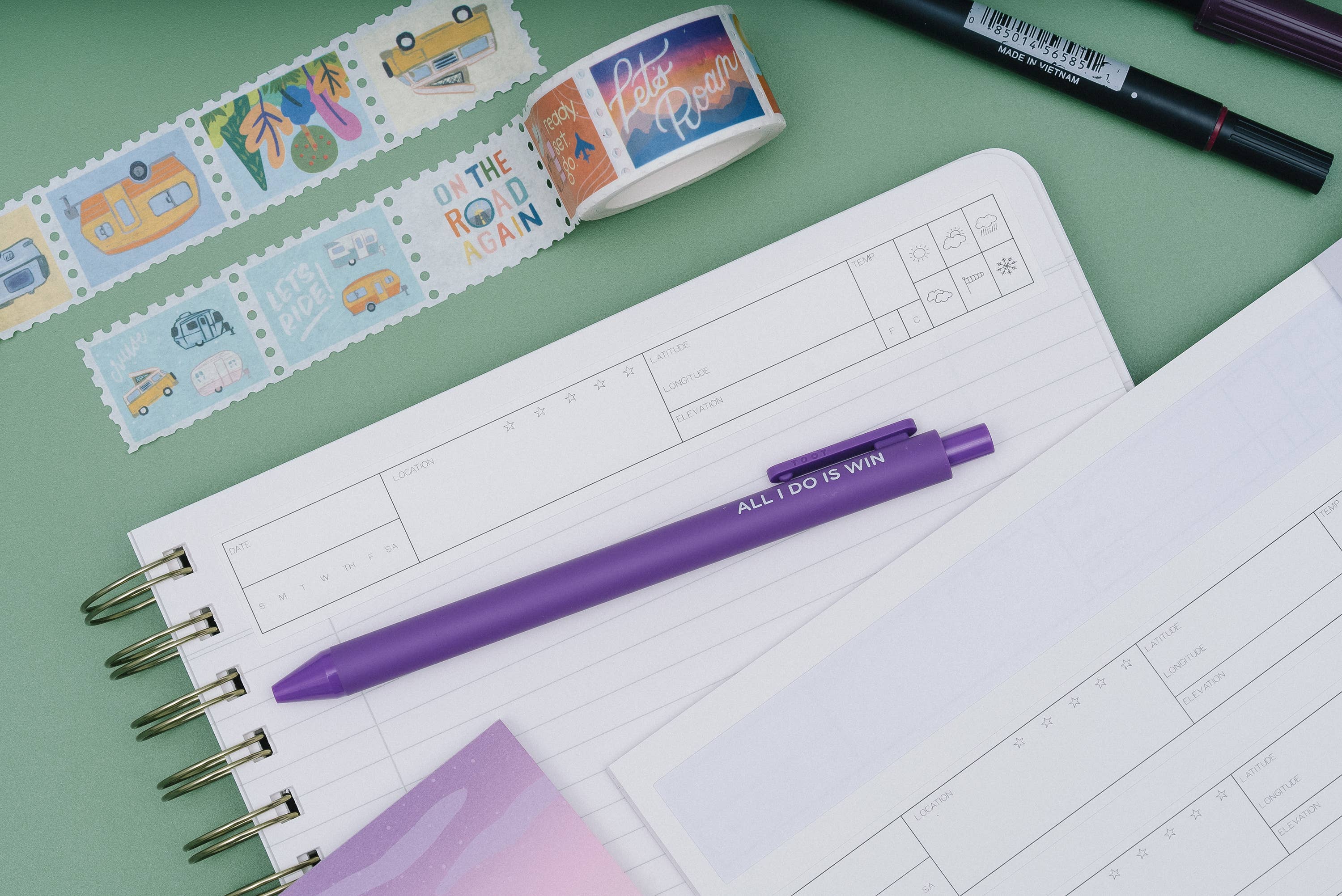 Bobo Design Studio - Wholesale Sticker - Wanderlust Passport Sticker Book6