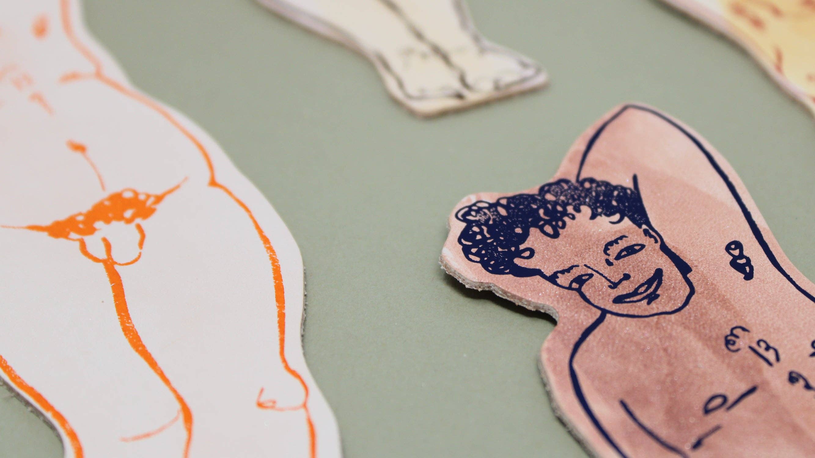 Ark Colour Design - Vente Marque-page - Marque-page Nu Détendu3