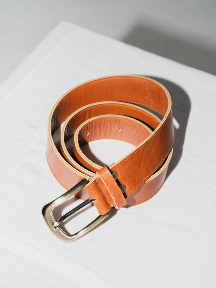 Cinturón clásico//Chestnut Antique para venta al por mayor de Hobo and Hatch