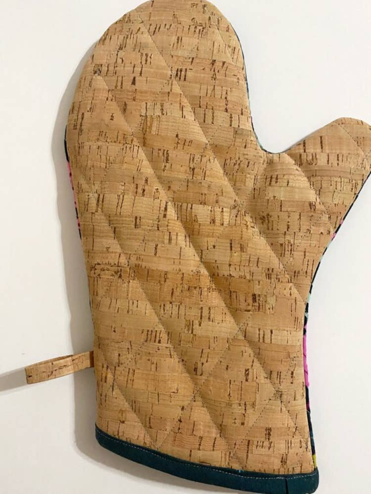 Alma Boheme Handmade - Venta al por mayor Manoplas para horno/ollas - Manopla de horno de corcho y algodón9