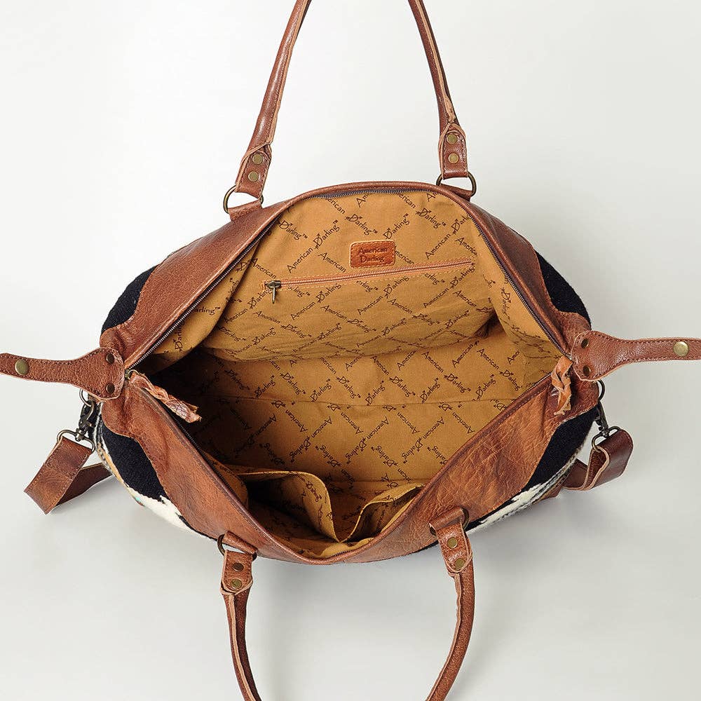 LS Western - Vente Sac de voyage – femme - Sac de voyage en laine et cuir du sud-ouest LC-ADBG460 Sac de selle tissé à la main78