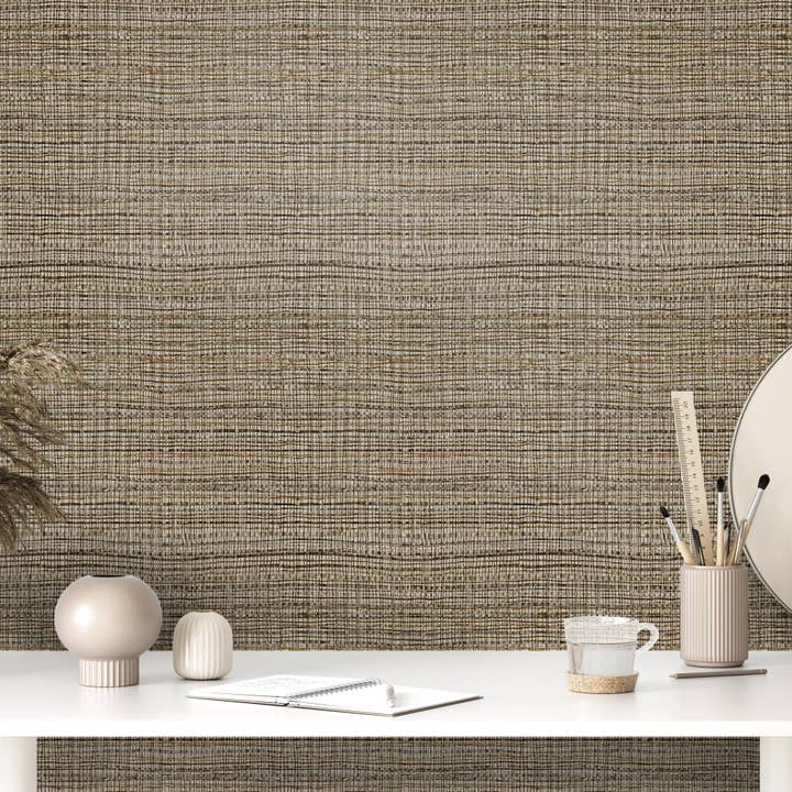 Galerie Wallcoverings - Wholesale Wallpaper - Salt Collection Fondo Wild Grass Effect Wallpaper Roll31