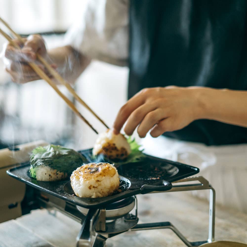 REALJAPANPROJECT - Wholesale Cast Iron Skillet - Rikucho Ogasawara Nambu Cast Iron Onigiri Pan Japan1