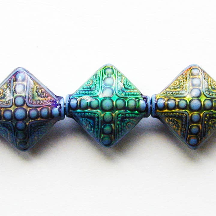 Tika - Vendita all'ingrosso Perline - Mirage Beads (polimero) - Zaffiro0