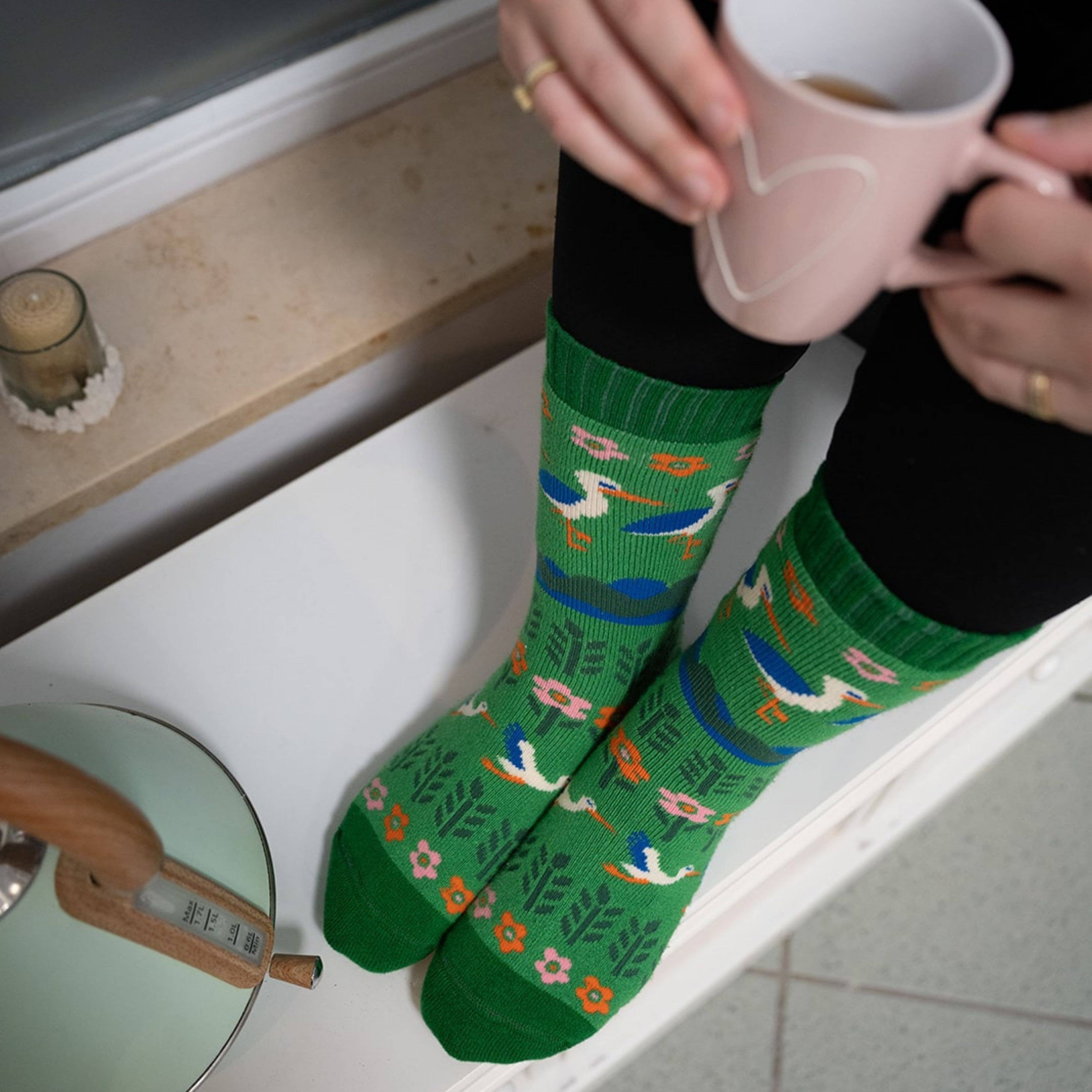 Polar Star - Wholesale Socks - Unisex - Stork Socks | Warm Socks | Christmas Socks | Nature Socks1