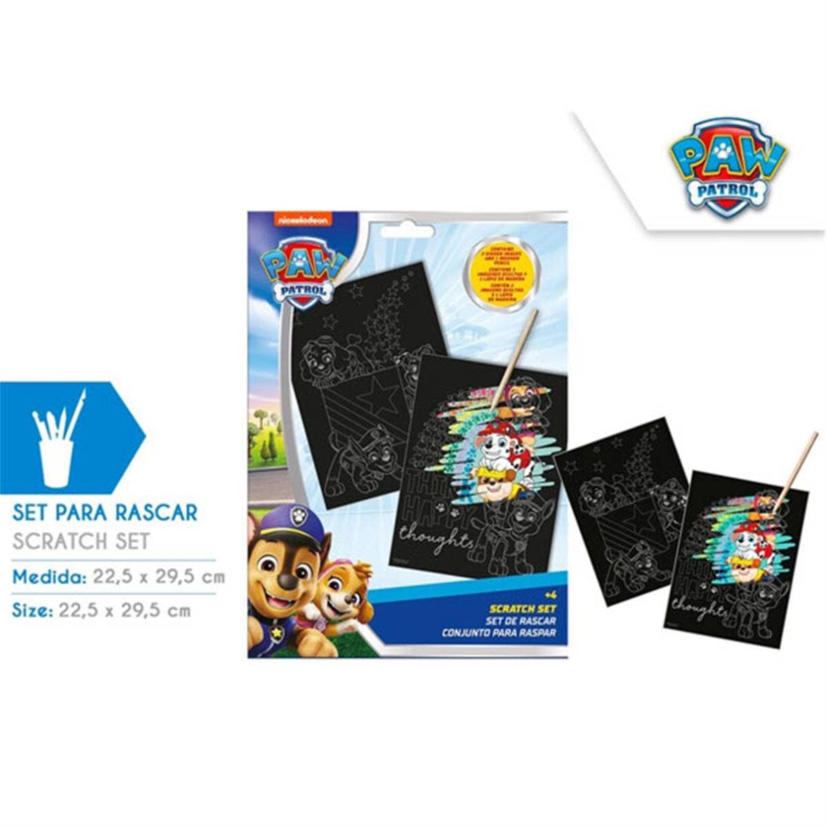 TSJJ – wholesale Classic toy – Kids – Paw Patrol Scratchbook0