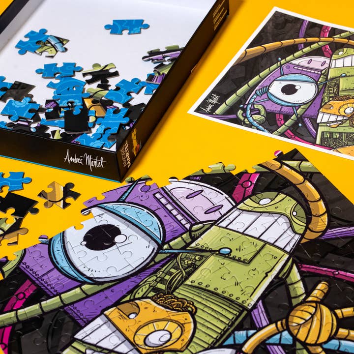 Lalita's Art Shop - Wholesale Puzzle - Kids - Puzzle Friendly Robots for boys and girls3