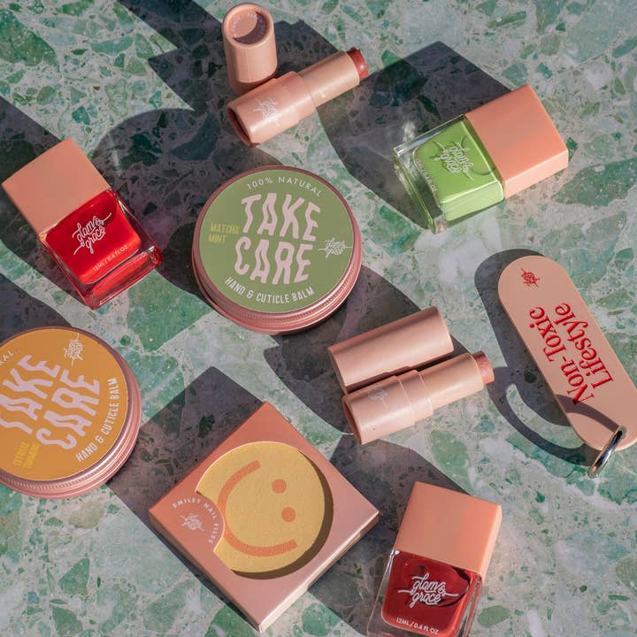 Glam & Grace – Engroshandel Neglefil – Sæt med 3 dobbeltsidede neglefile med smiley2