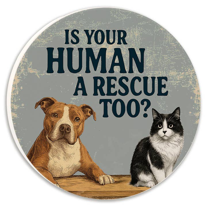 Salvataggio Animali Domestici in Auto per la vendita all'ingrosso da parte di Tipsy Coasters & Gifts